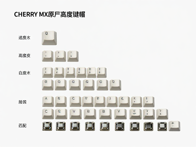 CHERRY MX原厂高度键帽，键位高度差异解析与选购指南