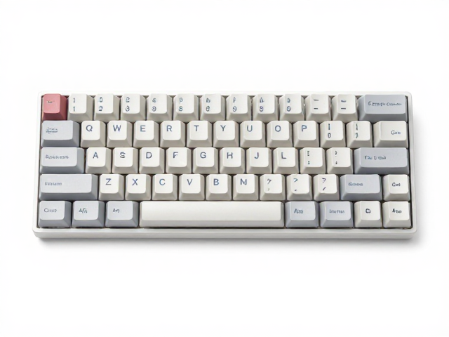 原厂高度键帽搭配标准PCB间距，字符清晰不重影，打字更跟手