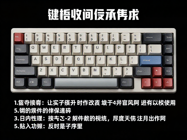 高球帽键帽,致敬经典PC键盘传承,资深玩家的机械键盘收藏指南