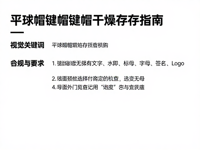 平球帽键帽干燥存放指南，现代客制化基础款保养与选购