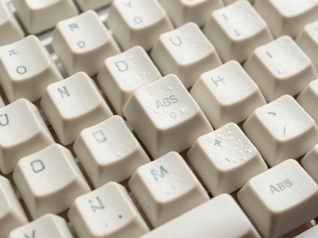 ABS米字印键帽怎么洗？定期水洗去油，保持手感如新