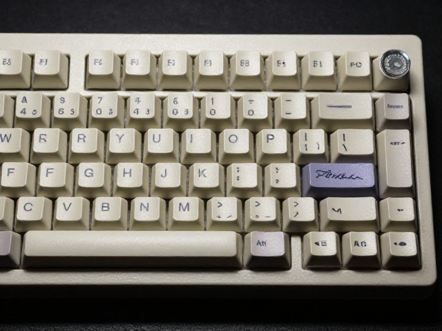 标准米字键帽OEM高度，致敬IBM Model M经典时代的机械键盘情怀