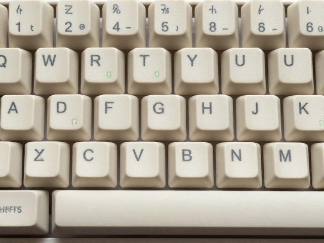 标准米字印键帽手感与字符高度解析，为何严禁酒精擦拭？