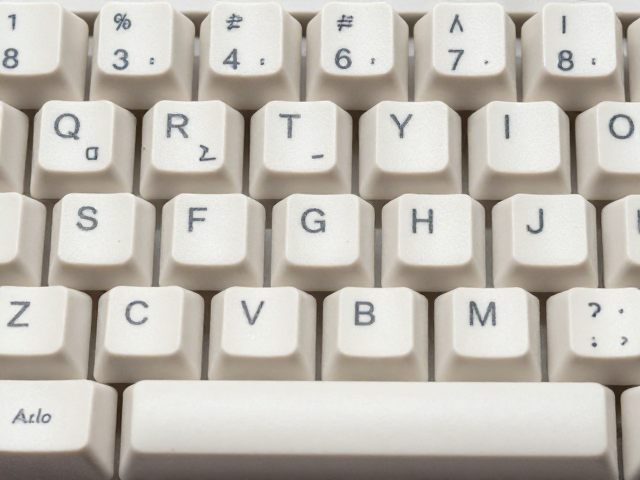 标准米字印键帽手感与字符高度解析，为何严禁酒精擦拭？