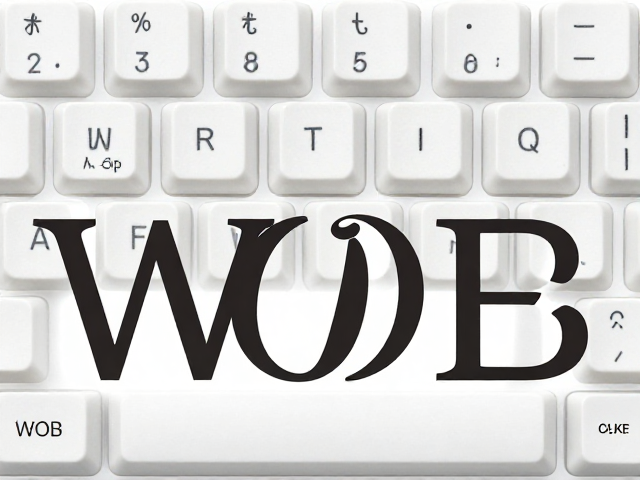 WOB字体标准化，标准米字印键帽为何成为新趋势？