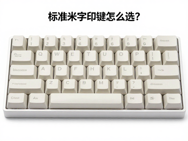 标准米字印键帽怎么选？解析键帽高度适配与印刷技术差异