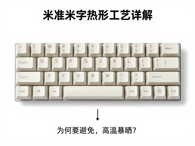 标准米字键帽热升华工艺详解，为何要避免高温暴晒？