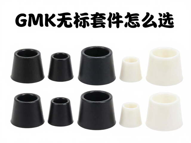 GMK无标套件怎么选？了解材质对工艺影响，纯色无刻键帽避坑指南