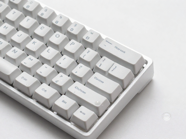 机械键盘DIY，极简平键帽如何自然晾干不伤键帽？