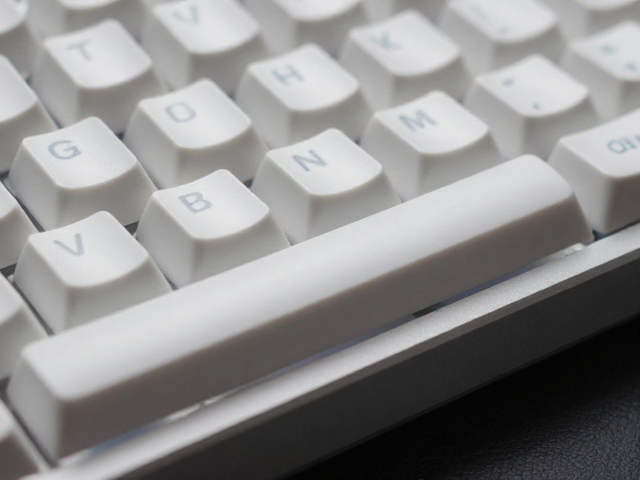 超薄平键帽侧面弧度平滑，透光率高，机械键盘键帽选购指南