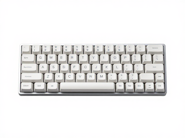 Keychron超薄平键帽，无突兀棱角，极致舒适打字体验