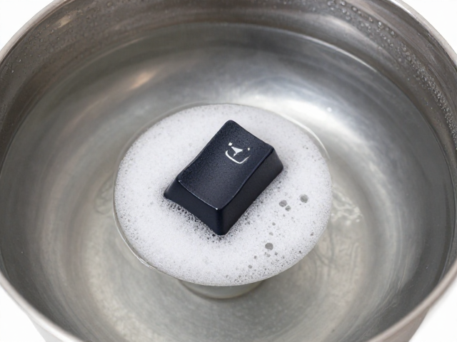 改良高球帽键帽透光性差？温水中性洗涤剂清洗指南