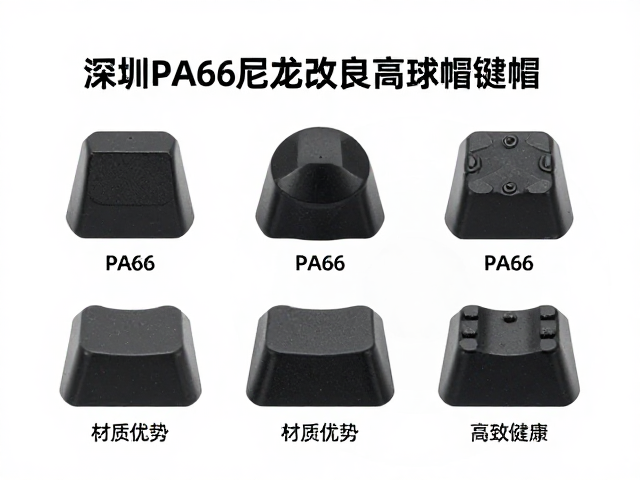 深圳PA66尼龙改良高球帽键帽，材质优势与选购指南