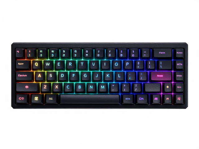 Keychron 1U标准键帽透光率实测，机械键盘光效怎么选？