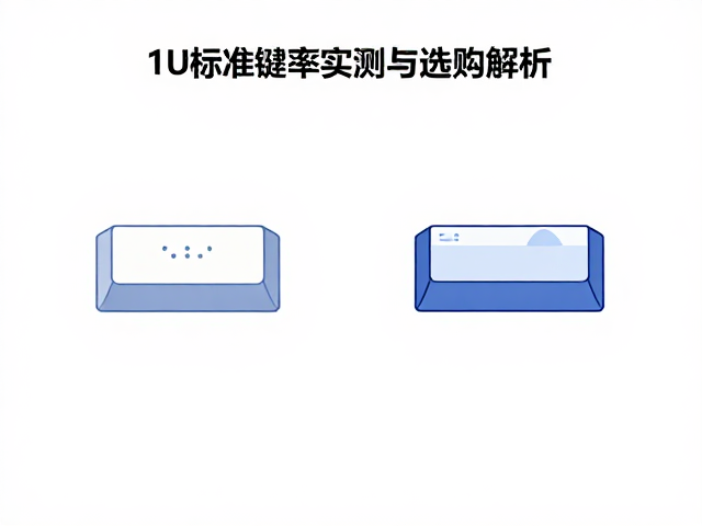 1U标准键帽双色注塑工艺解析，字符磨损率实测与选购指南