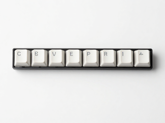 Keychron窄边1U键帽怎么换？垂直拔取教程，避坑指南