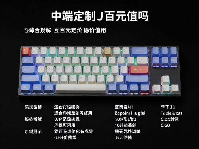 窄边1U键帽透光工艺迭代，中高端定制数百元值吗？