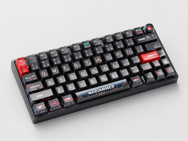 赛博朋克风GMK Warhammer高端原厂复刻键帽，极致机械美学