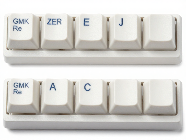GMK Re，Zero键帽真假对比，高端原厂复刻版与盗版核心细节分辨指南