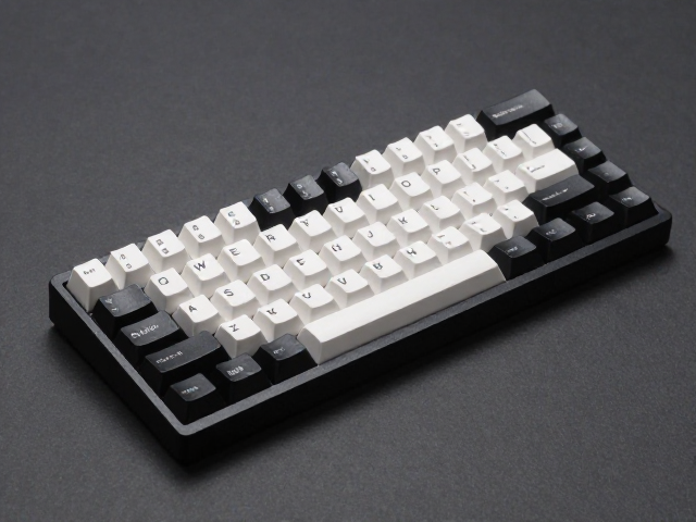GMK PUNK键帽评测，经典黑白配色高端原厂复刻质感解析