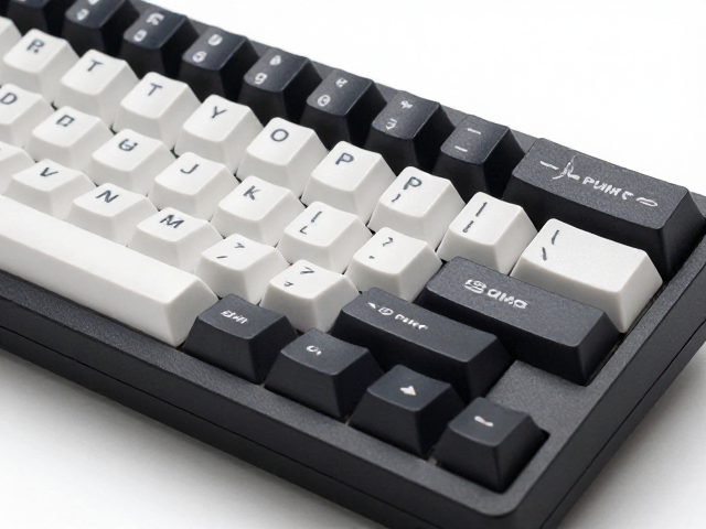 GMK PUNK键帽评测，经典黑白配色高端原厂复刻质感解析