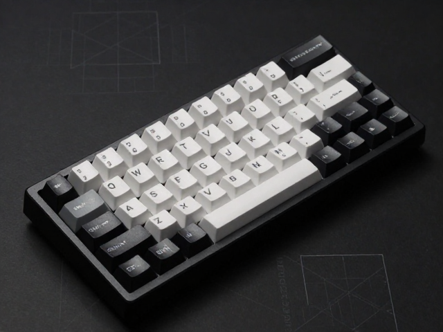 GMK PUNK键帽评测，经典黑白配色高端原厂复刻质感解析