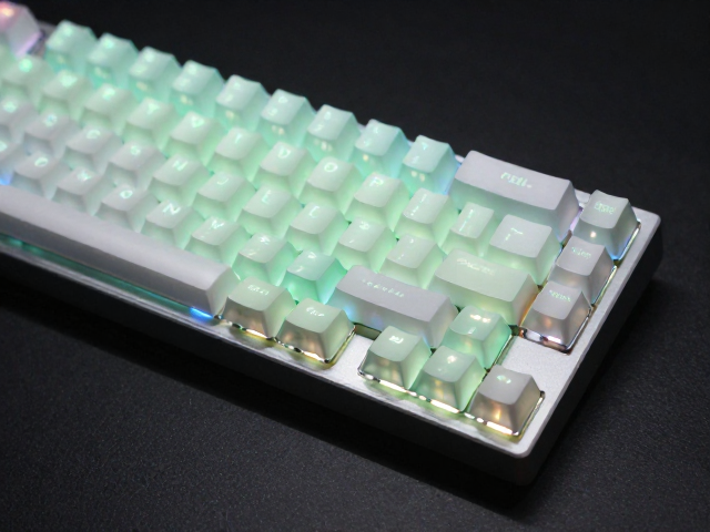 PEI透光键帽搭配自定义PCB，多媒体功能键帽打造极致客制化体验