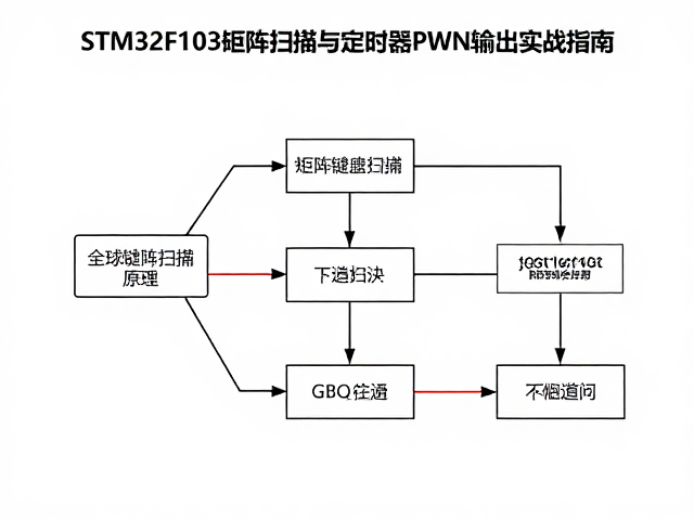STM32F103矩阵扫描与定时器PWM输出实战指南
