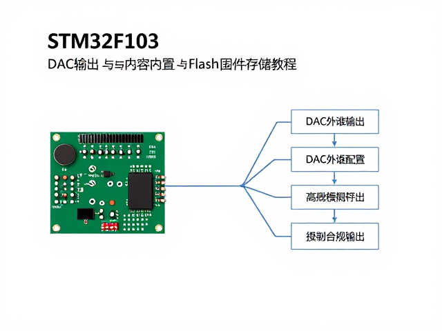 基于STM32F103的DAC输出与内部Flash固件存储教程