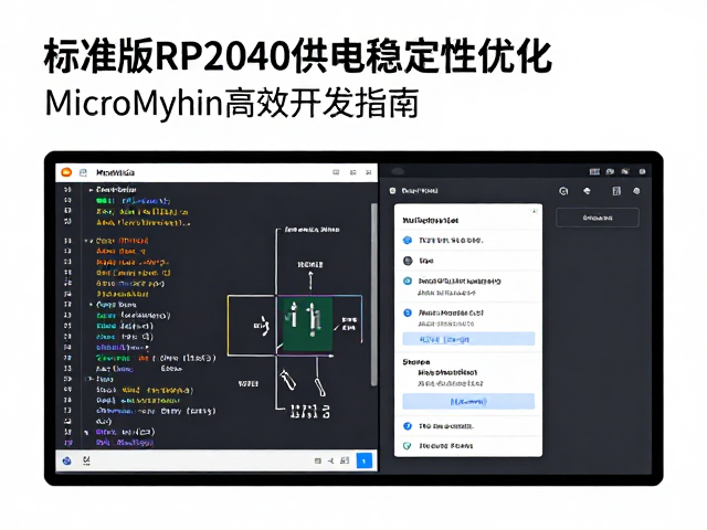 标准版RP2040供电稳定性优化，MicroPython高效开发指南