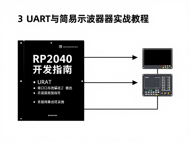 标准版RP2040开发指南，3 UART与简易示波器实战教程