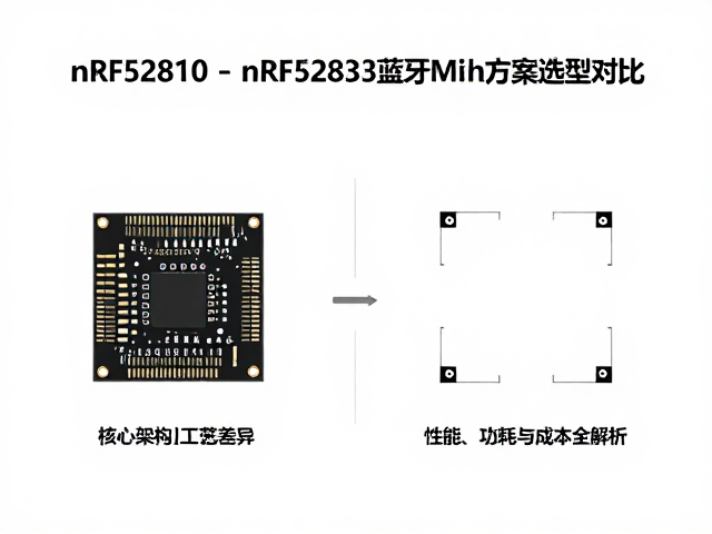 nRF52810与nRF52833蓝牙Mesh方案选型对比，性能、功耗与成本全解析