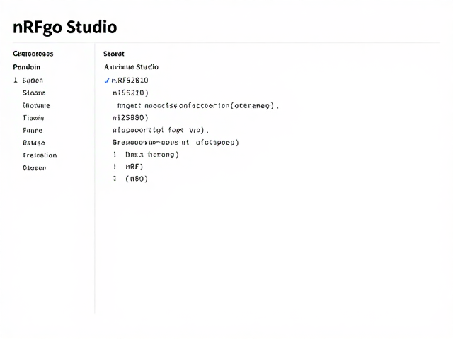 nRF52810超低功耗模式设置，nRFgo Studio配置指南与优化技巧