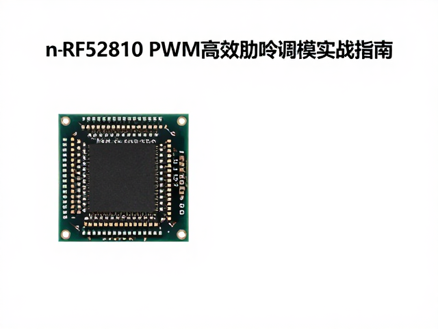 nRF52810 PWM应用，基于ARM Cortex-M4的高效脉冲调制实战指南