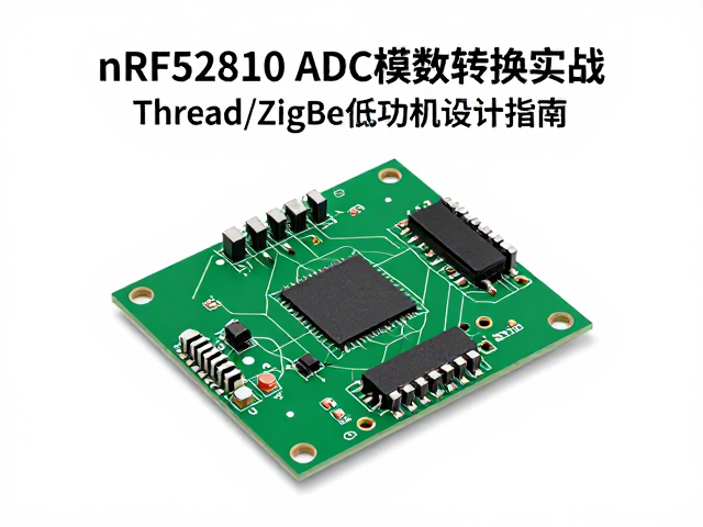 nRF52810 ADC模数转换实战，Thread/Zigbee低功耗设计指南