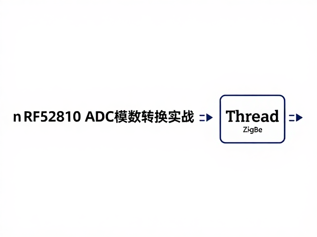 nRF52810 ADC模数转换实战，Thread/Zigbee低功耗设计指南
