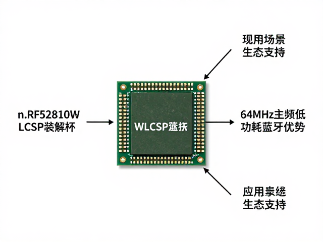 nRF52810 WLCSP封装解析,64MHz主频低功耗蓝牙芯片优势与应用