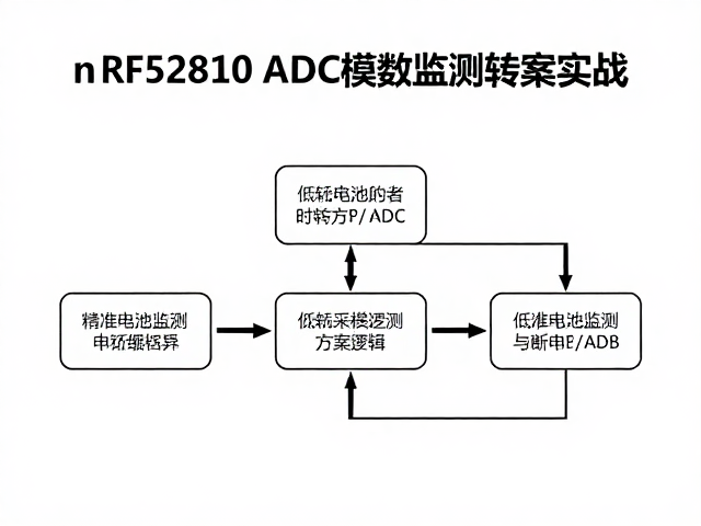 nRF52810 ADC模数转换实战，精准电池监测方案详解