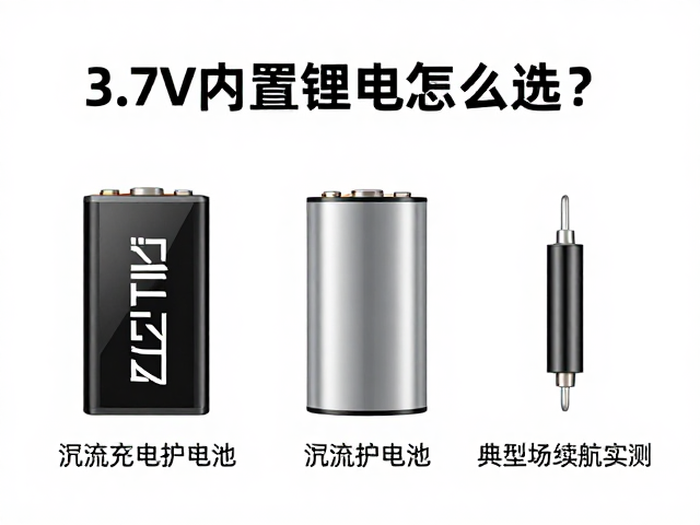 3.7V内置锂电池怎么选？涓流充电护电池，典型场景续航实测