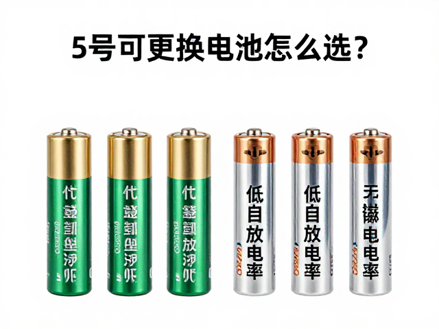 5号可更换电池怎么选？无汞环保，低自放电率实测推荐