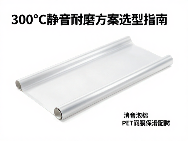 消音泡棉，干性润滑，PET薄膜，300℃静音耐磨方案选型指南