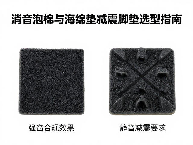 消音泡棉与海绵垫减震脚垫选型指南，静音减震效果大对比