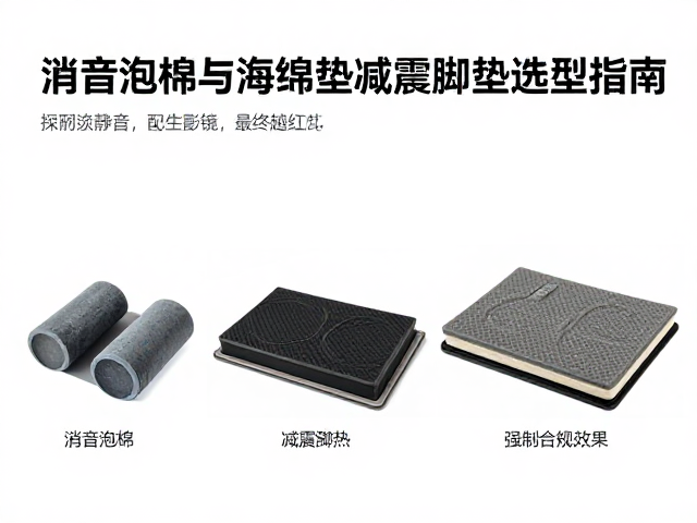 消音泡棉与海绵垫减震脚垫选型指南，静音减震效果大对比