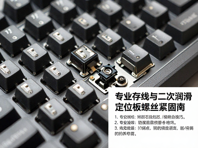 机械键盘轴体二次润滑与定位板螺丝紧固指南，附专业包装存储技巧