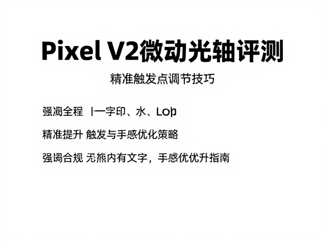 Light Pixel V2微动光轴评测，精准触发点调节技巧与手感提升指南
