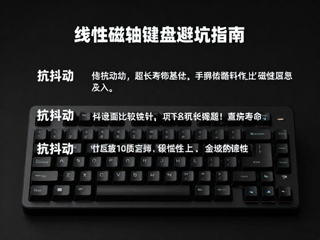 线性磁轴键盘怎么选？抗抖动，超长寿命避坑指南