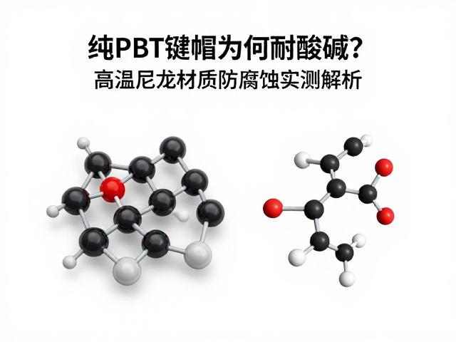 纯PBT键帽为何耐酸碱？高温尼龙材质防腐蚀实测解析