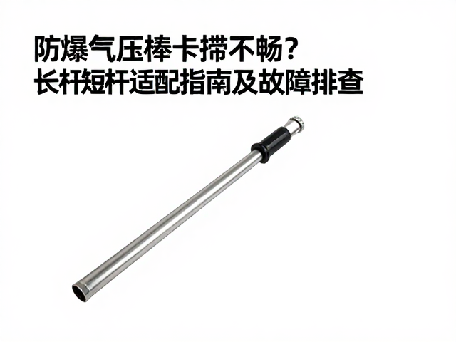 防爆气压棒卡滞不畅?长杆短杆适配指南及故障排查
