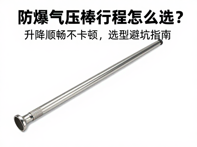 防爆气压棒行程怎么选?升降顺畅不卡顿,选型避坑指南