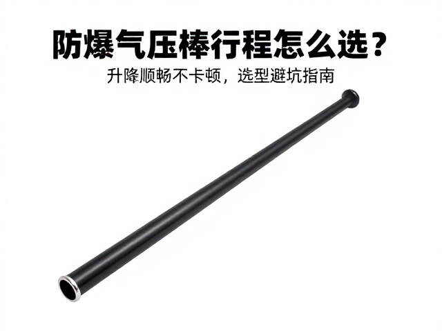 防爆气压棒行程怎么选?升降顺畅不卡顿,选型避坑指南